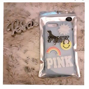 VS PINK iPhone 6,7,8 plus light up case